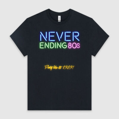 NE80s Party Tee Thumbnail
